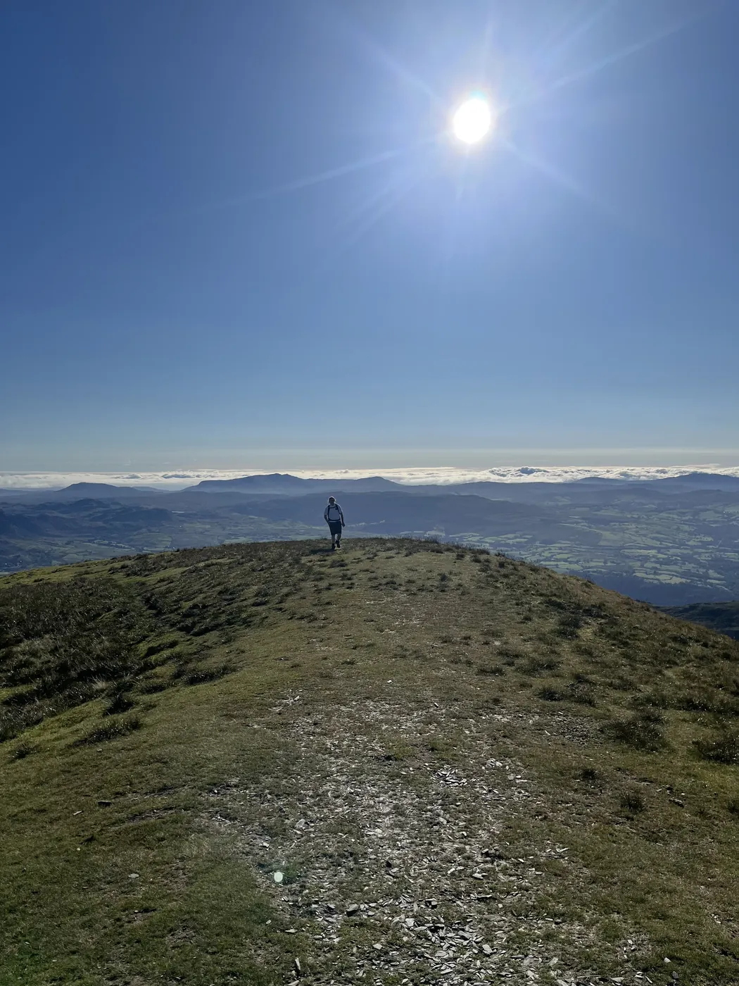 Moelwyn summit area